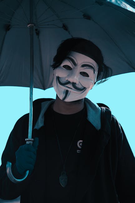 익명 모바일 / 안드로이드 배경화면